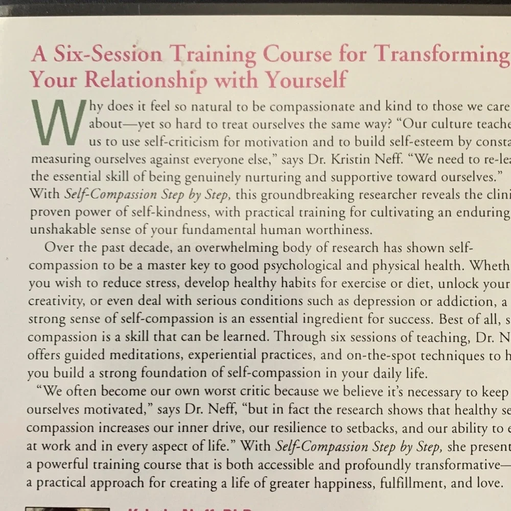 Self-Compassion Audio Learning Course - Picture 6 of 6